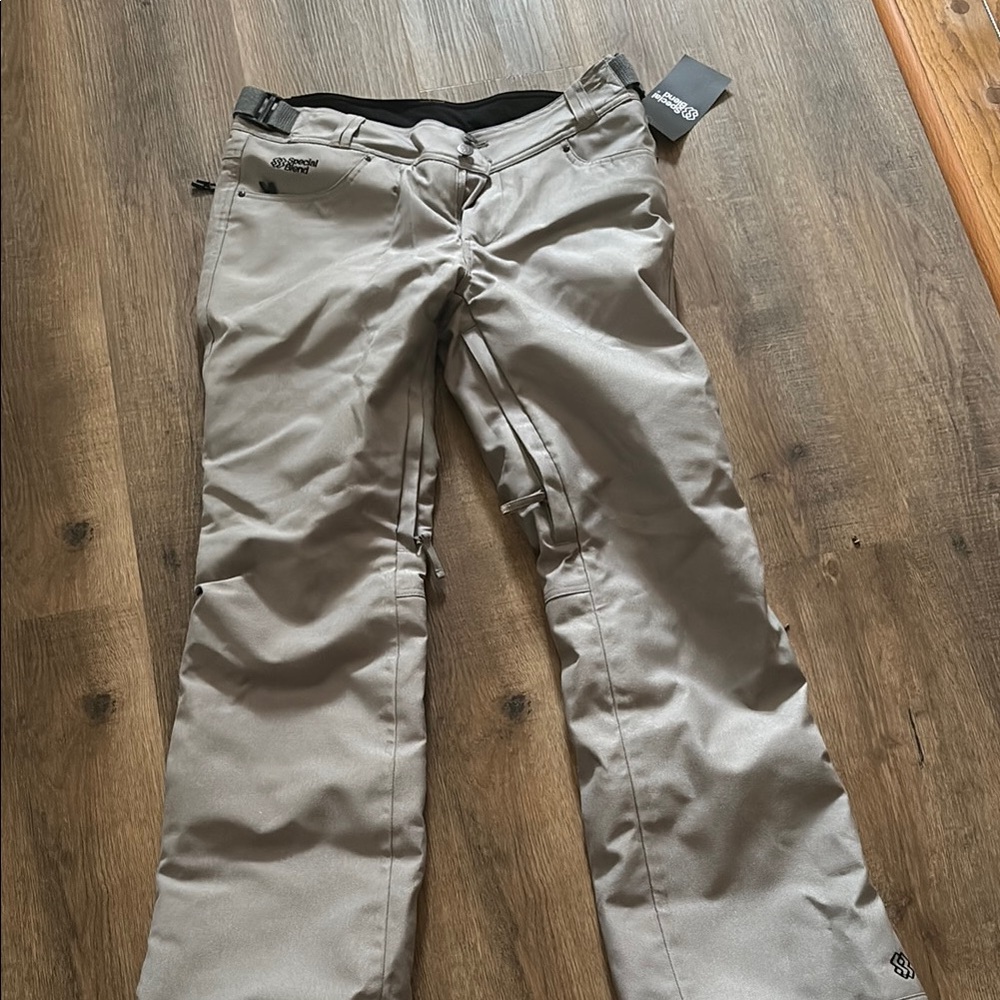 Gray Snow Pants